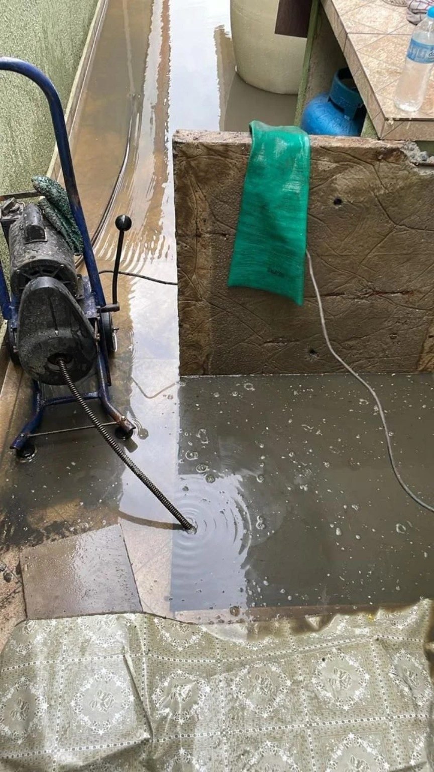 Desentupimento de ralo em Mandaguaçu com equipamento profissional